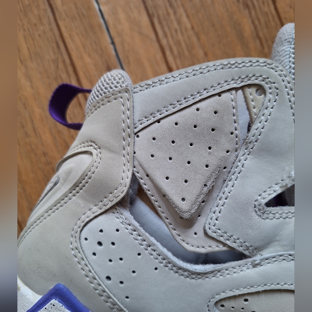 Air Jordan True Flight GS 'Base Grey Purple Venom' 6.5Y - Picture 9 of 11